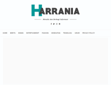 Tablet Screenshot of harrania.com